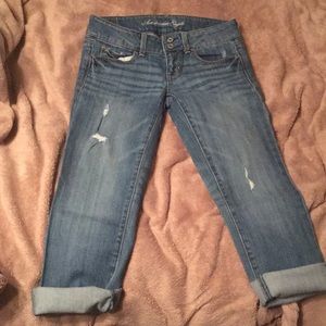 American Eagle Denim Capris